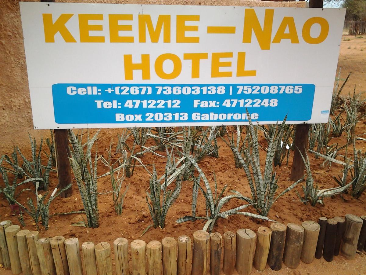 Keeme-Nao Hotel Mahalapye Exterior photo